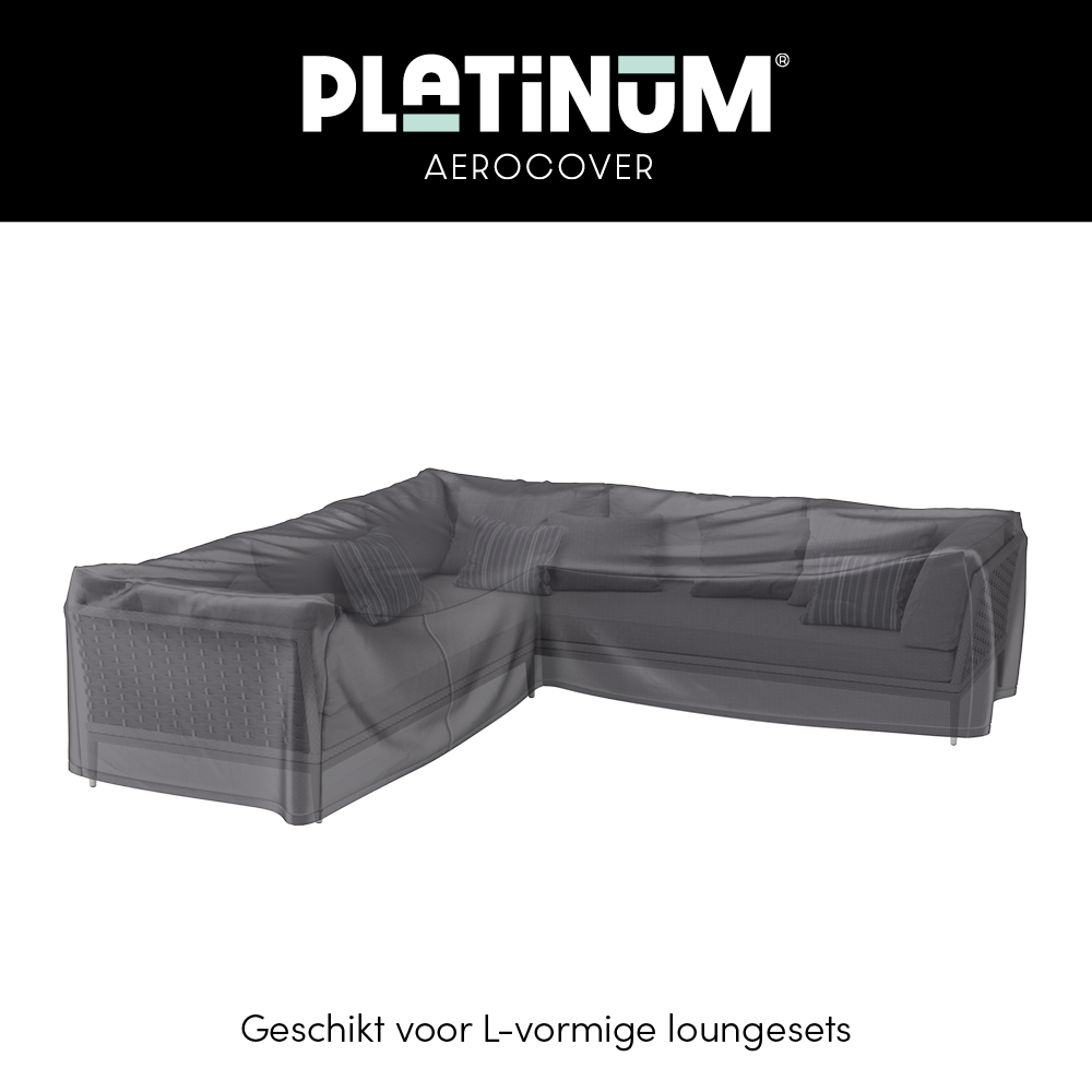 afdekhoekhoes loungebank 3x3 L-vorm