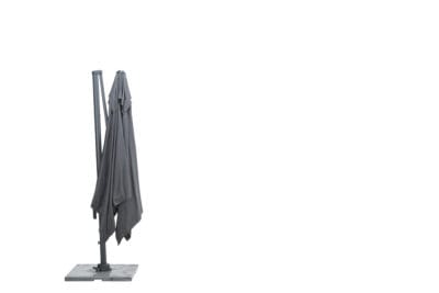 Zweefparsol met vierkant doek